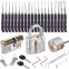 Wholesale 30pcs locksmith lock picking set lock pick set lockpicking tools lock pick set padlock