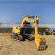 Японский бывший в употреблении экскаватор Kobelco в хорошем состоянии. Экскаваторы Kobelco моделей sk75, sk110, sk135