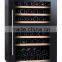 Hot selling 41 bottles 130L wine cooler wine cellar wine refrigerator with Zanussi Compressor