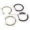 Detachable Handbag Leather Shoulder Hand Bag Purse Strap Belt Screw Metal D Ring Buckle