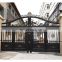 saftey royal retail security exterior black big side metal wrought iron main iron gate door sliding design prices