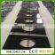 cheap price black granite slabs and tiles