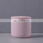 Factory Direct Sale Nordic Ins Macaron Candles Jar With Lid Porcelain Ceramics Wholesale Candle Jars