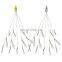 JOHNCOO Stainless Snap Swivel Spinner Sea Fishing Peche Tackle Pesca Leurre Alabama Umbrella Fishing Rig Lures