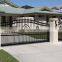 Custom High-Quality Hot-DIP Galvanized Automatic Double Wrought Iron Gates for Driveway