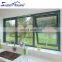 Superhouse combination screen multiple chain winder aluminum safety glass awning window