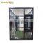 Aluminium Alloy Bathroom Casement Window Double Glass Bedroom Swing Window