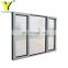 Sound proof simple design double tempered glass aluminum  casement window with NFRC,FPA standard