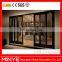 Soundproof double glass aluminium sliding door pictures , aluminum sliding door for living room , glass sliding door price
