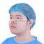 Disposable Non woven nurse medical hair cap with elastic