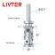 LIVTER Top And Bottom Bearing Mini Spiral Milling Cutter Carbide Insert Spoilboard Surface Planer 12.7XD30Xh55
