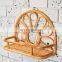 Hot Sale Rattan Shelf Hanger Wall Hanging Indoor Holder kitchen Decor Wholesale Vietnam Supplier