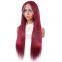 99j#Lace Front Wig straight hair wigs Colored Human Hair Wigs 13X4 Ginger Lace Front Wig