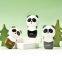 OEM Customized Correction Tape Panda Shape Office Student Promotional 5mm*12m Black and Brown Cute Cartoon White out Tape