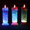 Luces de decoración, velas artificiales LED con batería y colores RGB cambiables