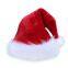 China Factory Plush Cap Christmas Decoration Christmas Hat Santa Claus Hat