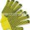 pvc dotted gloves,7 gauge knitted cotton safety gloves ,working gloves