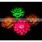 Color Changing Flower Shaped Floating Candles Flashing Flashing Plastic Toy Flower Shape Led Candle