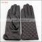 ladies wholesale fashion sheepskin embroidery leather hand gloves