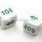 12mm cusotm 6 sided dice for board game