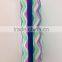 Osini New Design W Style Pencil Case Wave Colour Printing Handwork Zipper Pen Bag Stationery Pencil Case