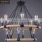 Fancy metal pendant lamp vintage black edison pendant lights