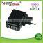 5v 2A 4 ports usb multiple plug tablet wall charger with AU EU US UK plug for samsung P1000