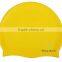 Waterproof silicone swimming race cap custom