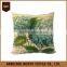 wholesale custom printed linen cushion cover 45x45
