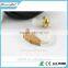 Golden receiver auricular listening assistance device aid