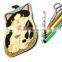 Felt animal pencil case, flap felt cat heat transfer printing pencil bag