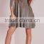 Short sleeve luxe velvet mini skater dress