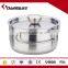2016 Chaozhou carry-home outdoor camping stainless steel cooking pot set