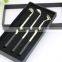 Souvenir Gifts Custom Logo 3pcs Golf Style Metal Pen Set