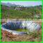 high quality size customized pond liner,0.4mm HDPE impermeable membrane