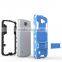 Rugged Hybrid shockproof case for LG VS425 LG Optimus Zone 3