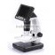2015 Latest 1080P full HD mono microscope with LCD screen and compatible with PC/ TV monitor