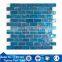 thickness 8 mm vitreous iridescent art glass mosaic tile