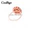 Fashion Jewelry Zinc Alloy Cute Ring Girls Wedding Party Show Gift Dresses Apparel Promotion Accessories