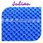 shiney football pattern blue 238gsm net warp sportswear lycra nylon fabric