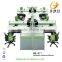 High grade melamine type four people dental workstation