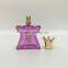 Qualifiied Purple Dress shaped Perfume Bottle 50ml