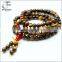 Tibetan Buddhist 108 Beaded Bracelet Natural Tiger's Eye Prayer Beads Wrist Meditation Mala Bracelet