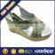 wholesale fashion wedge heel sandal for women