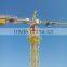 Tower Crane QTZ63(5610) jib length 56m, tip load 1.0T,Max lifting load 6t (split mast section)