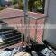 Horizontal Bars in Mirror Finish railing