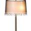 Brifeness household contemporary desk lamp with fabric shade and metal base desk lamps