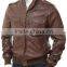 slim fit cheap leather jacket men CLE-880