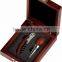 Set of 2 Rosewood Wine Set, Bottle Opener, Corkscrew And Stopper