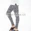 OEM Baroque Pattern Slim Skinny Women Leggings Stretchy Pants Jeggings Pencil Pants